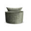 Upholstered Swivel Armchair-1903443034
