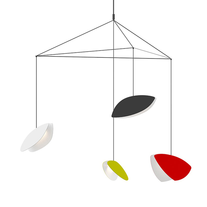Papillons™ 4 - Light LED Pendant, Satin Black