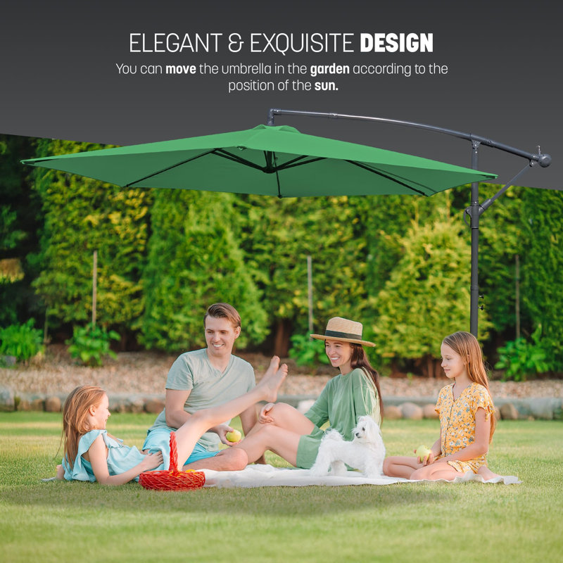 300cm Beach Parasol, Green