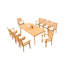 Hari Outdoor 11 - Piece Teak Dining Set