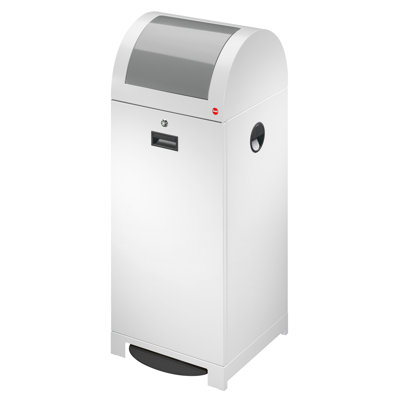 Aluminum Step On Recycling Bin - 70L