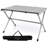 43 in. L Aluminum Rectangular Folding Table Picnic Table-73609267