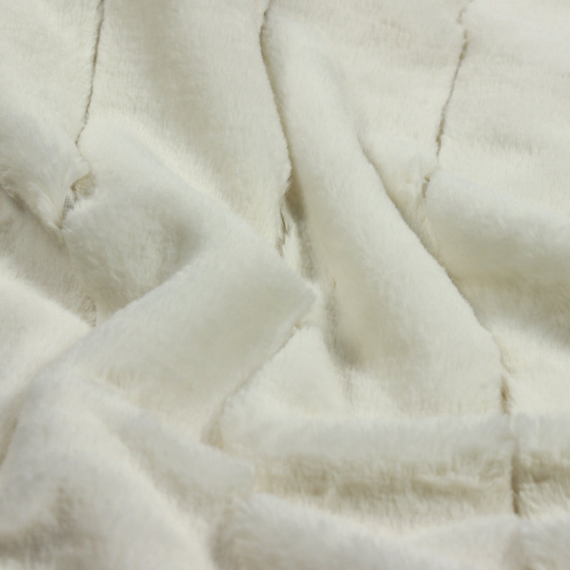 Berwick Throw Blanket, W130x L180cm, Cream