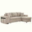 Canapé modulaire rembourré 4 pièces Brihany-111415072-74647179
