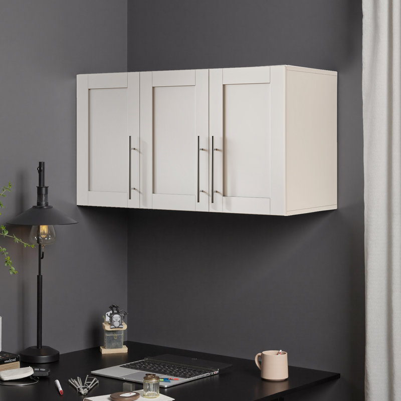 Ebern Designs Stackable Wall Mounted Storage Cabinet Laundry Room Wall ...
