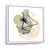 Cadre flottant blanc