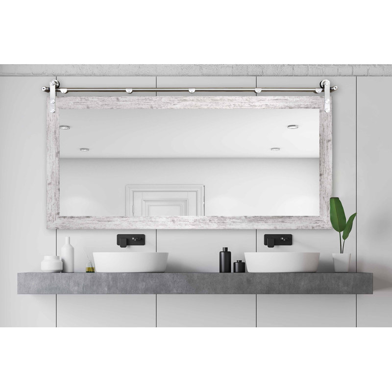Mclemore Flat Wall Mirror, 30.5" x 57.5"