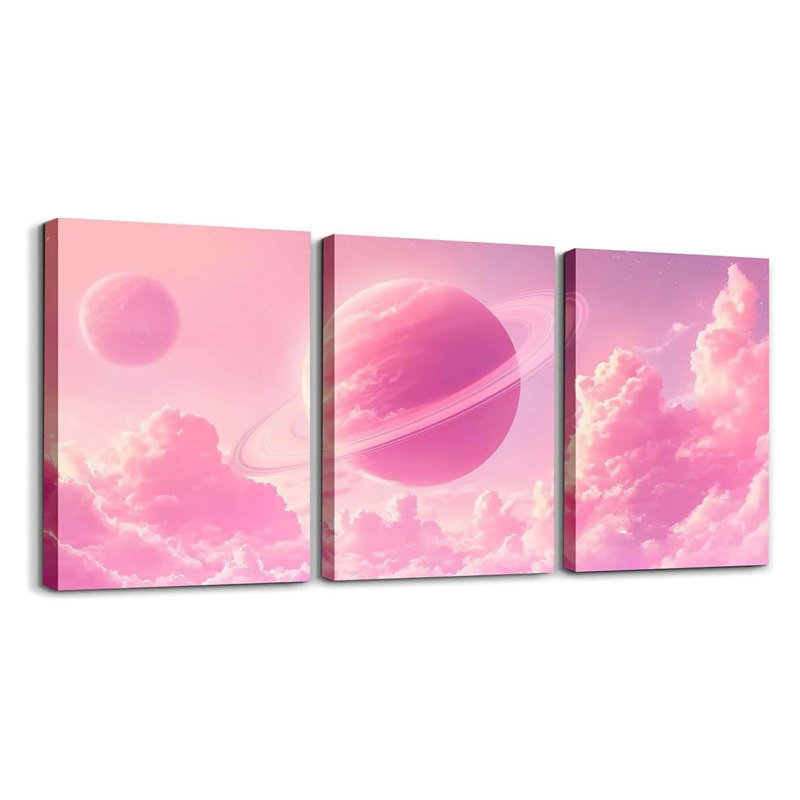 3 Piece Wrapped Canvas Print