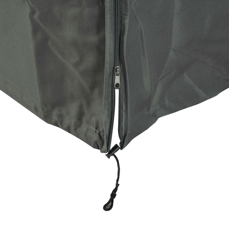 Housse de balançoire pour hamac d'extérieur avec UV, eau et poussière, 81 po x 49 po x 65 po, gris