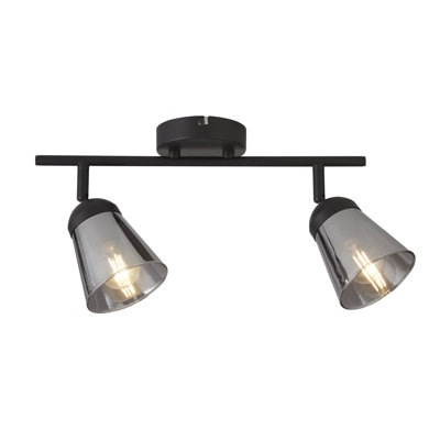 Clemmons Glass Flush Mount and Semi Flush Mount