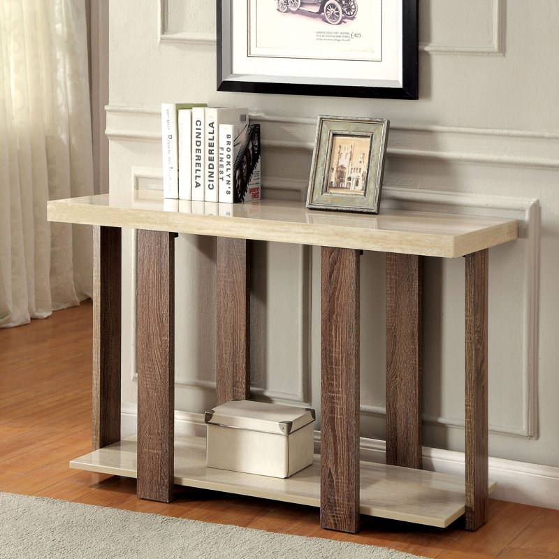 47.5'' Console Table, Light Oak