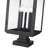 Stephan Sand Black 5 Light Outdoor Pier Mounted Fixture