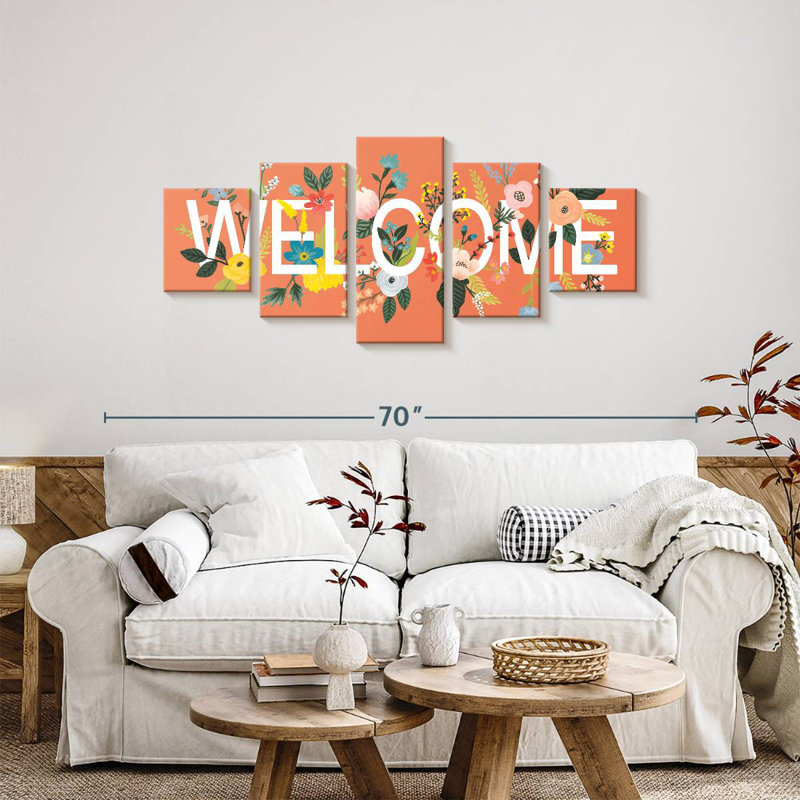 Panneau mural Wild Garden Welcome