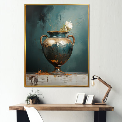 Vase Azure Approche - Imprimé