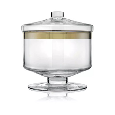 Avenue Tereza Jar Clear Gold Decorarion