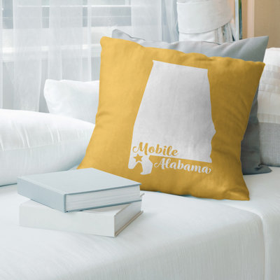 Mobile Linen Pillow Cover