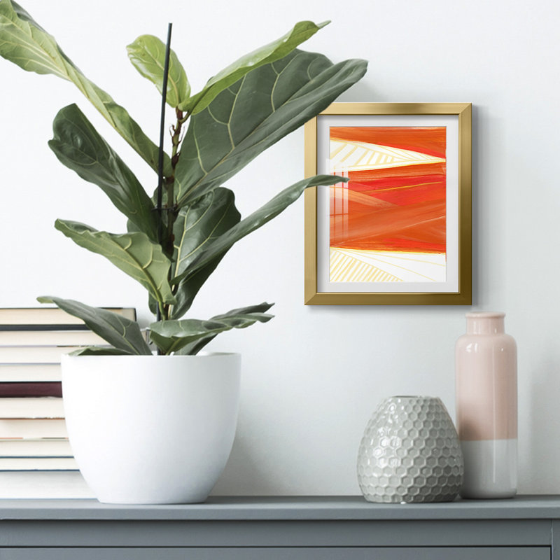 Warm Rays I -Framed Print