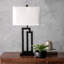 Lampe de table noire 32 po Kenzo