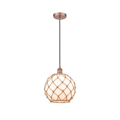 Luminaire suspendu simple à 1 lumière Larocque