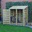 Tappahannock 180cm W x 80cm D Solid Wood Log Store-36319429
