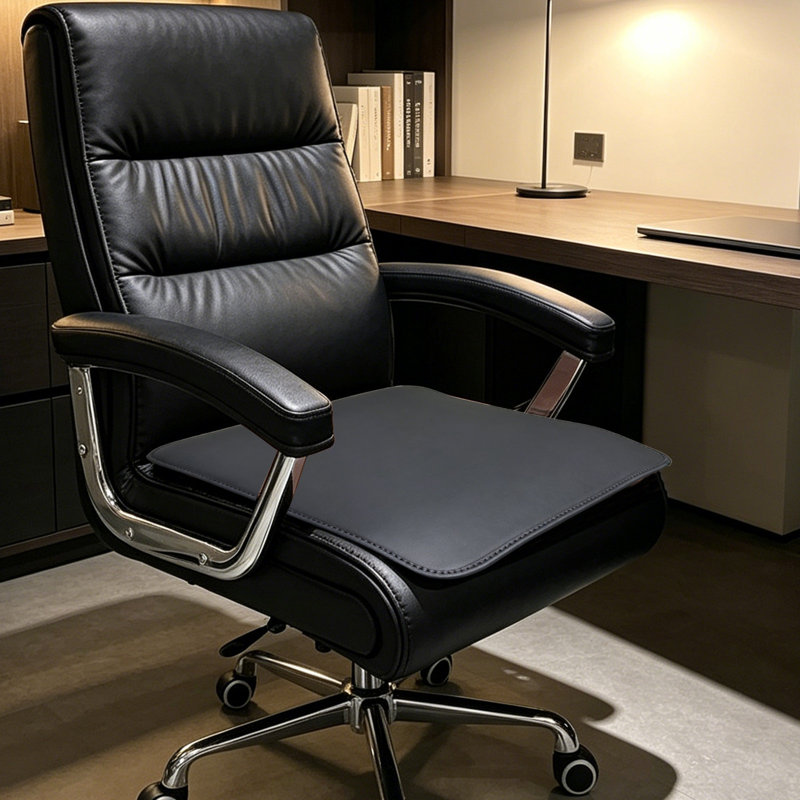 Office Leather Upholstered Chair Cushions Barber Chairs Boss's Computer Chairs Seat Cushions For Internet Cafes Sofa Chairs