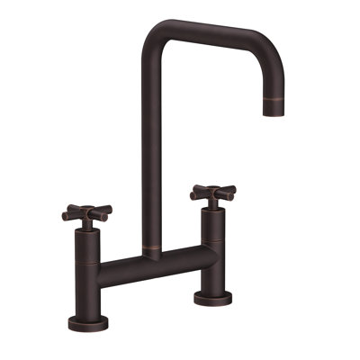 East Square Kitchen Bridge Faucet