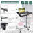 Dilauro Adjustable Metal Base Computer Desk-967913144
