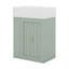 Petit meuble-lavabo flottant de 20 pouces, armoire murale avec lavabo-1682202913