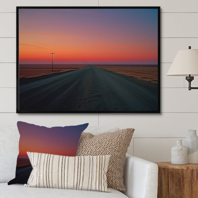 " Sunset Road Landscape I "