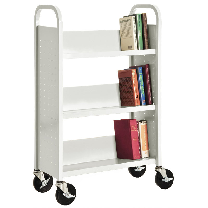 Chariot à livres Fortress, H 46,5 po x l 28 po x P 13 po, Jus de raisin