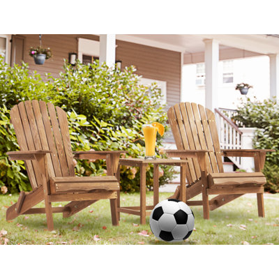Foldable Outdoor Adirondack Set