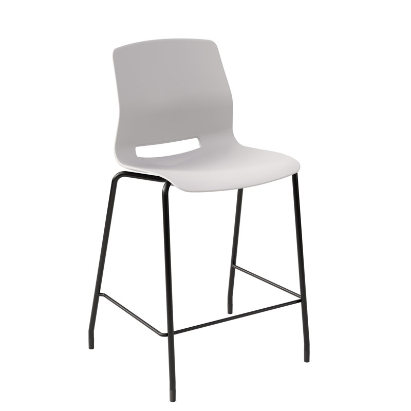 Imme Bar Stool, Light Gray, Bar Stool (25” Seat Height)