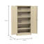 Armoire de rangement à 4 tablettes-41345735