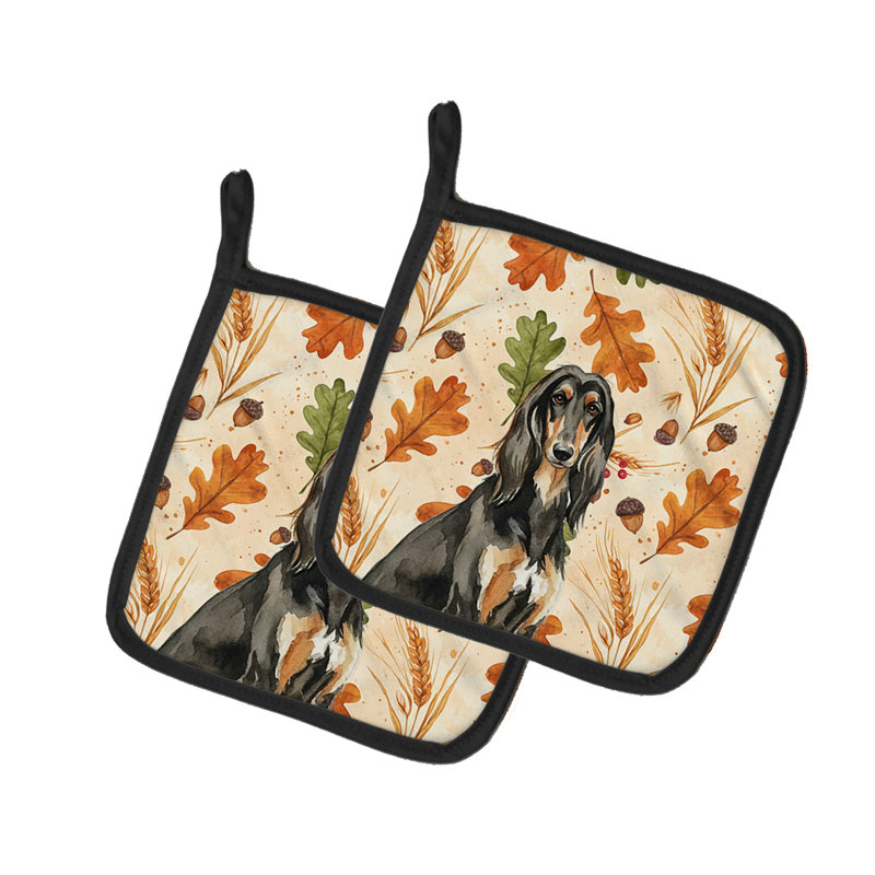 Paire de supports à casseroles Black & Tan