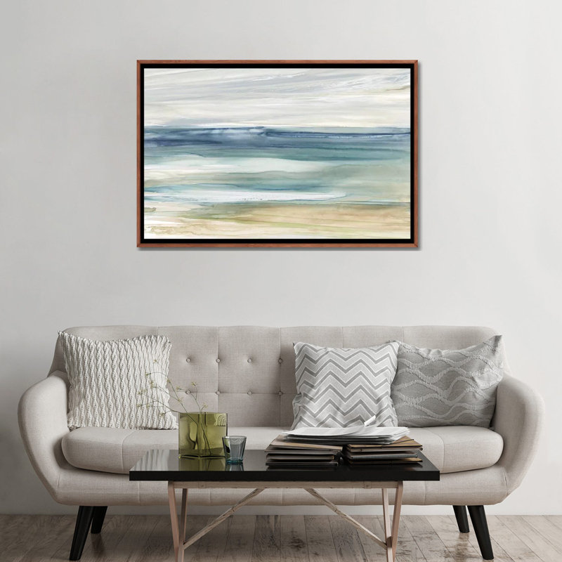 «Ocean Breeze» par Carol Robinson, reproduction d'art, H 32 po x l 48 po, Impression encadrée sans passe-partout