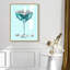 Oliver Gal Diamond Martini Glam & Bar - Hand-Applied Glass Coat Framed Canvas Art-713746753-713746757