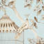 Oiseaux Et Fleurs Fabric-22437092