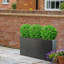 Frostproof, Concrete Effect Garden Planter Pot with Drainage Holes-1872883233-1872882631