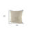Beige And Gold Striped Pillow Cover