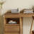Light-walnut Rectangular Solid Wood desks-107519281