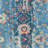 Crayton Machine Made Polyester Area Rugs - Rectangle, Blue Color, Oriental Design, Low Pile Machine Made Area Rugs for Living Room, Bed Room-85340483