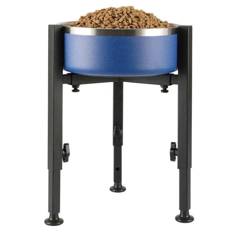 Adjustable Dog Bowls Elevated Stand