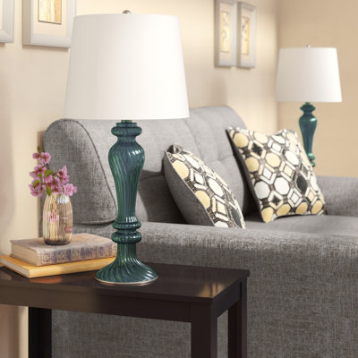 Glass Table Lamp
