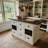 71" W Kitchen Island With Leaf