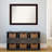 Coffee Bean Brown Bathroom Vanity Non-Beveled Wall Mirror-1714332247