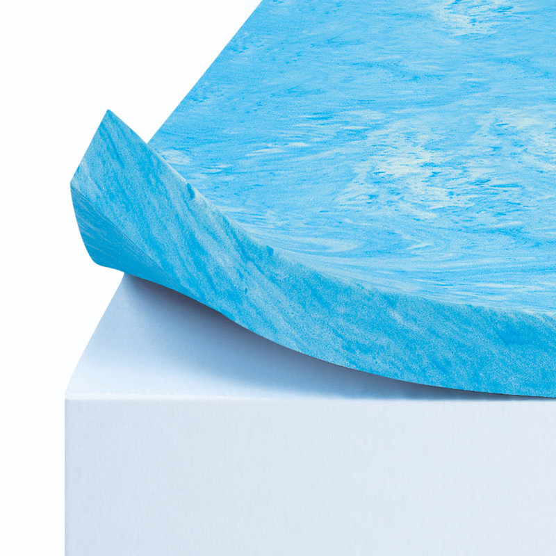 2'' Gel Memory Foam Mattress Topper, Full