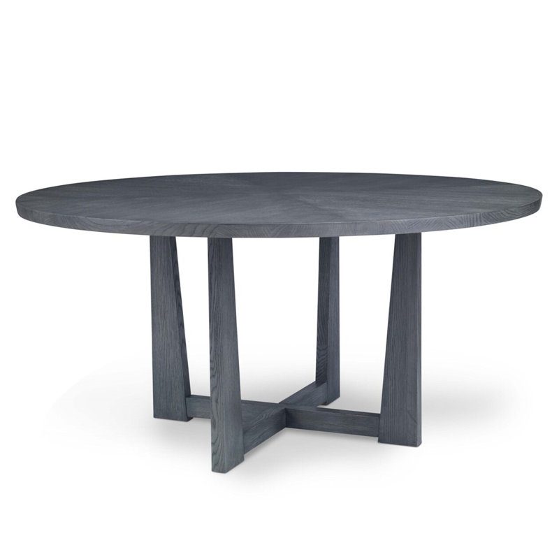 Monterrey Round Solid Oak Dining Table, Husk