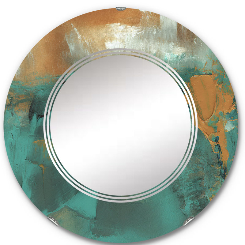 Miroir mural Huenna, 24 po x 24 po