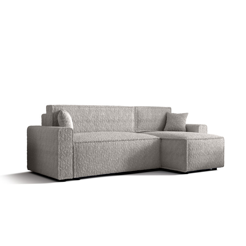 Bodyn 3 Seater Corner Sofa , Right -sided, Light gray