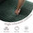 Upholstered Green Faux Rabbit Fur Flannel Rectangle Ottoman, Modular Part For Sectional Sofa-582774870